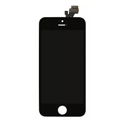 Дисплей (екран) Apple iPhone 5, Original (PRC), З сенсорним склом, З рамкою, Чорний