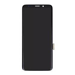 Дисплей (екран) Samsung G960F Galaxy S9, З сенсорним склом, Без рамки, Super Amoled, Чорний