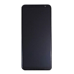 Дисплей (екран) Asus ZS661KL ROG Phone 3 / ZS661KS ROG Phone 3, З сенсорним склом, З рамкою, Amoled, Чорний