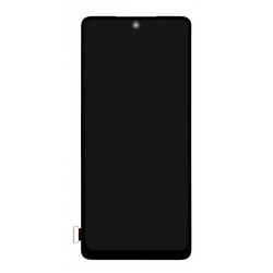 Дисплей (екран) Samsung M526 Galaxy M52, High quality, З сенсорним склом, Без рамки, Чорний