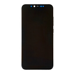 Дисплей (екран) Xiaomi Mi8 Pro, З сенсорним склом, З рамкою, OLED, Чорний