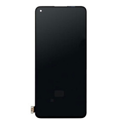 Дисплей (екран) OnePlus 8T / 9R, З сенсорним склом, Без рамки, OLED, Чорний