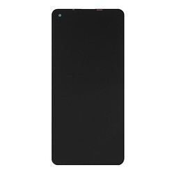 Дисплей (екран) Samsung A215 Galaxy A21, Original (100%), З сенсорним склом, З рамкою, Чорний