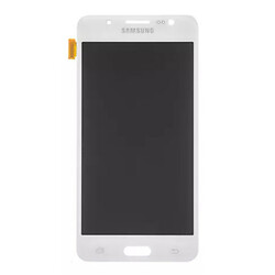 Дисплей (екран) Samsung J510 Galaxy J5 / J5108 Galaxy J5 Duos, З сенсорним склом, Без рамки, OLED, Білий