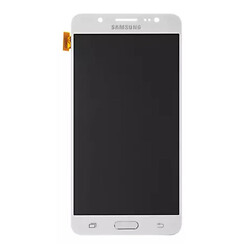 Дисплей (екран) Samsung J510 Galaxy J5 / J5108 Galaxy J5 Duos, З сенсорним склом, Без рамки, Amoled, Білий