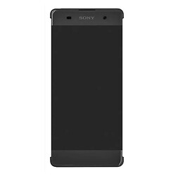 Дисплей (екран) Sony F3111 Xperia XA / F3112 Xperia XA Dual / F3113 Xperia XA / F3115 Xperia XA / F3116 Xperia XA Dual, Original (PRC), З сенсорним склом, З рамкою, Чорний