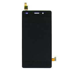 Дисплей (екран) Huawei Ascend P8 Lite, Original (PRC), З сенсорним склом, Без рамки, Чорний