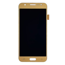 Дисплей (екран) Samsung J500F Galaxy J5 / J500H Galaxy J5, З сенсорним склом, Без рамки, OLED, Золотий