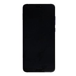 Дисплей (екран) Huawei P20 Pro, З сенсорним склом, З рамкою, OLED, Фіолетовий
