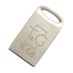 USB Flash T&G Metal 105, 16 Гб., Серебряный