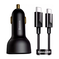 АЗП Baseus TZCCZX-01 Superme PPS, Type-C, З кабелем, Чорний