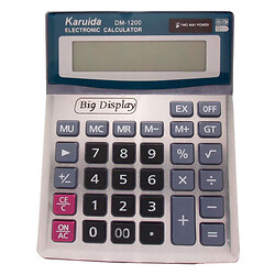 Калькулятор Karuida DM-1200V, Чорний