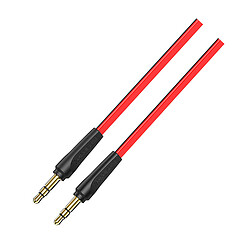 AUX кабель Borofone BL6, 1.0 м., 3.5 мм., Красный