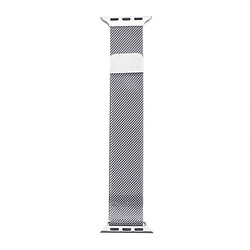 Ремінець Apple Watch 38 / Watch 40, Milanese loop, Срібний