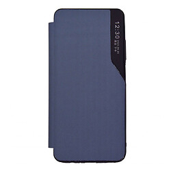 Чехол (книжка) Samsung A037 Galaxy A03s, Business Fabric, Синий