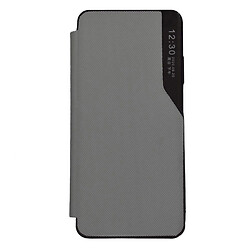 Чехол (книжка) Xiaomi 11T, Business Fabric, Серый