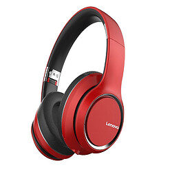 Bluetooth-гарнитура Lenovo HD200, Стерео, Красный