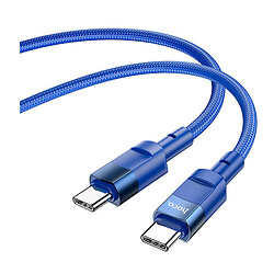 USB кабель Hoco U106, Type-C, 1.0 м., Синій