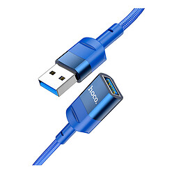 USB кабель Hoco U107, USB, 1.0 м., Синій