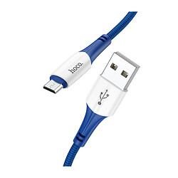 USB кабель Hoco X70, MicroUSB, 1.0 м., Синій