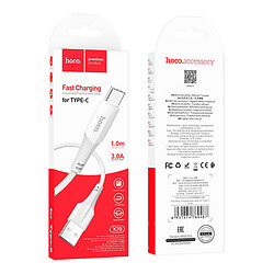 USB кабель Hoco X70, Type-C, 1.0 м., Белый - № 2