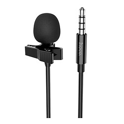 Микрофон петличный Hoco L14, Черный