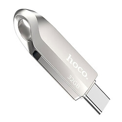 USB Flash Hoco UD8, 32 Гб., Срібний