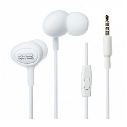 Навушники XO S6, З мікрофоном, Білий