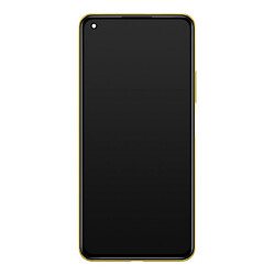 Дисплей (екран) Xiaomi Mi 11 Lite / Mi 11 Lite 5G / Mi 11 Lite 5G NE, З сенсорним склом, З рамкою, Amoled, Жовтий