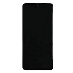 Дисплей (екран) Samsung M515 Galaxy M51, З рамкою, З сенсорним склом, OLED, Чорний