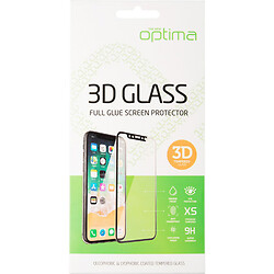 Защитное стекло Xiaomi Redmi Note 10 Lite, Optima, 3D, Черный