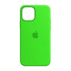 Чохол (накладка) Apple iPhone 12 Mini, Original Soft Case, Яскраво зелений, Зелений