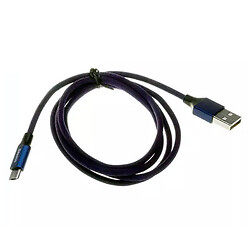 USB кабель Baseus CAMYW-A13, microUSB, 1 м., синій