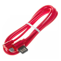 USB кабель Hoco U37, microUSB, 1.2 м., красный