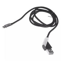 USB кабель XO NB15, microUSB, 1 м., чорний