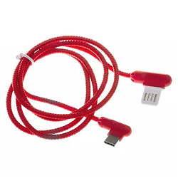 USB кабель XO NB28, Type-C, 1.0 м., красный