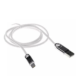 USB кабель XO NB42, MicroUSB, 1.0 м., Білий