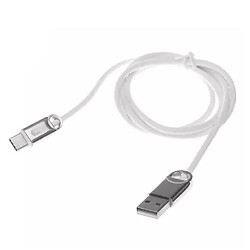 USB кабель XO NB42, Type-C, 1 м., білий