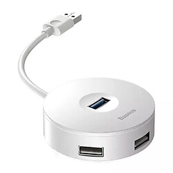 USB Hub Baseus CAHUB-F02 C30A-03, Белый