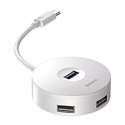 USB Hub Baseus CAHUB-G02 C30C-03, Белый