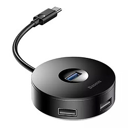 USB Hub Baseus CAHUB-G01 C30C-03, Черный