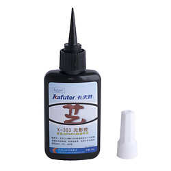 Клей УФ для пластика K-303 UV Curing Adhesive [50 мл] (Kafuter)