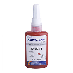 Фиксатор резьбы анаэробный средней прочности K-0242 синий [50мл] (Kafuter) (для разъемных соединений) (Kafuter)