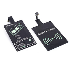 Универсальный ресивер для бесконтактной зарядки телефона [Micro USB] 5V/1A (68,4x49mm, positive/B)