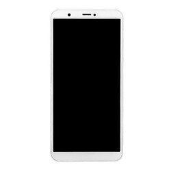 Дисплей (екран) Huawei P Smart / P Smart Dual Sim, High quality, З рамкою, З сенсорним склом, Білий