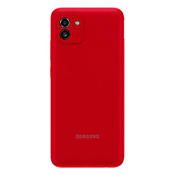 Задня кришка Samsung A035 Galaxy A03, High quality, Червоний