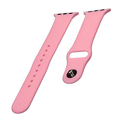 Ремінець Apple Watch 38 / Watch 40, Silicone Band, Light Pink, Рожевий