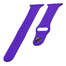 Ремінець Apple Watch 38 / Watch 40, Silicone Band, Фіолетовий