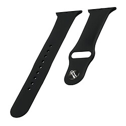 Ремешок Apple Watch 38 / Watch 40, Silicone Band, Черный