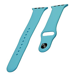 Ремінець Apple Watch 42 / Watch 44, Silicone Band, Sea Blue, Блакитний